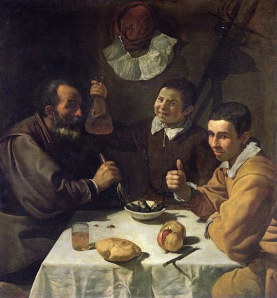 Luncheon, c.1617 by Diego Velázquez